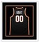 CustomPictureFrames.com Solid Wood Jersey Shadow Box Frame - Bright White - Sizes 24x26 - Wall Display With Double Mat Made in the USA